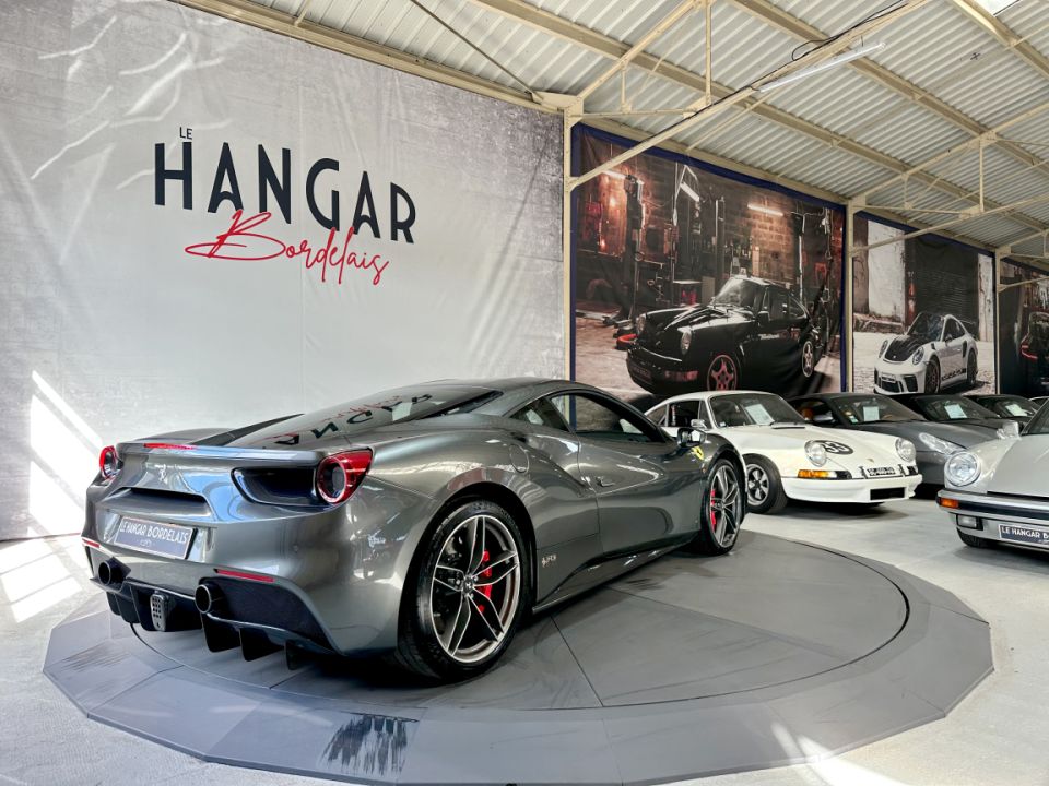 FERRARI 488 GTB V8 Bi-Turbo 3.9 670ch BVA7 - Le Hangar Bordelais - image 8