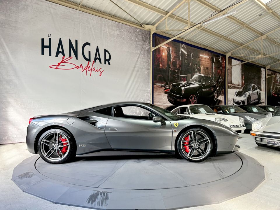 FERRARI 488 GTB V8 Bi-Turbo 3.9 670ch BVA7 - Le Hangar Bordelais - image 10
