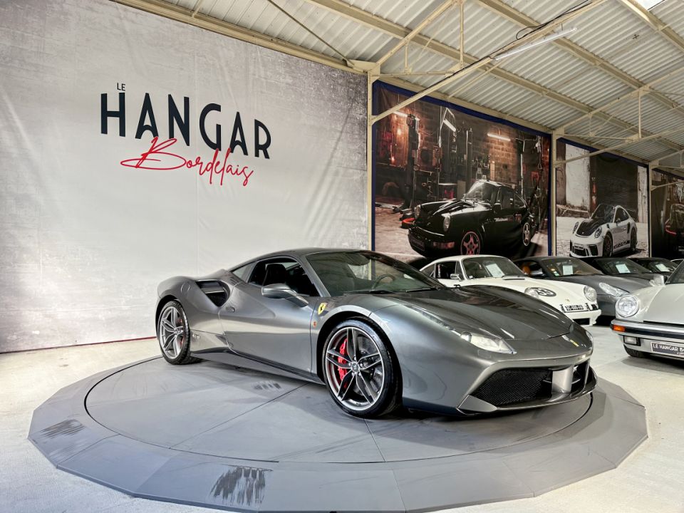 FERRARI 488 GTB V8 Bi-Turbo 3.9 670ch BVA7 - Le Hangar Bordelais - image 12