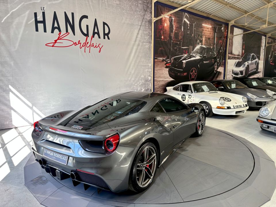 FERRARI 488 GTB V8 Bi-Turbo 3.9 670ch BVA7 - Le Hangar Bordelais - image 20