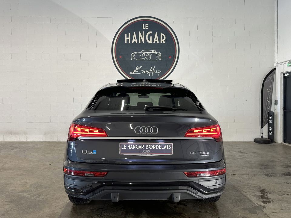 AUDI Q5 SPORTBACK 50 TFSI E 2.0 299ch S-Tronic 7 Quattro Avus - Le Hangar Bordelais - image 6