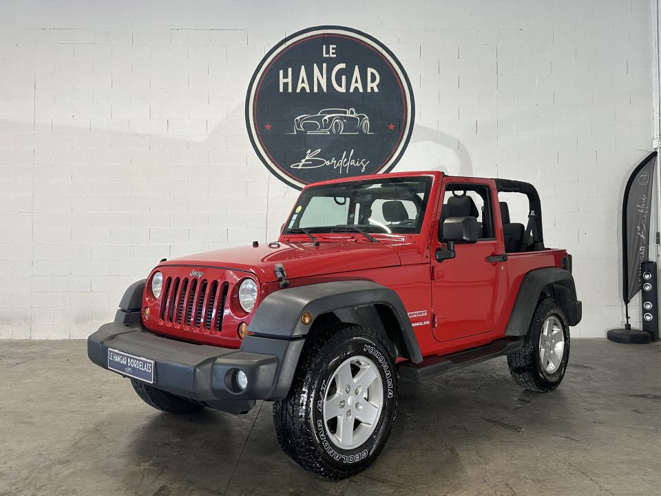 JEEP WRANGLER 2.8 CRD 200ch Sport BVM6 - Le Hangar Bordelais - image 0