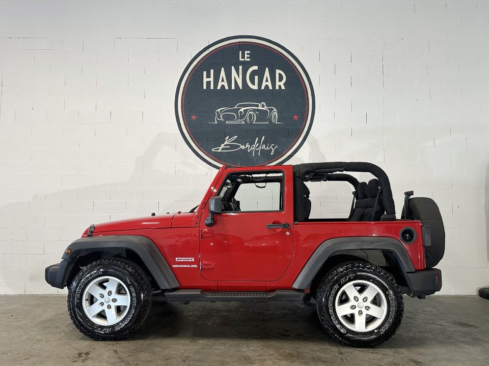 JEEP WRANGLER 2.8 CRD 200ch Sport BVM6 - Le Hangar Bordelais - image 2