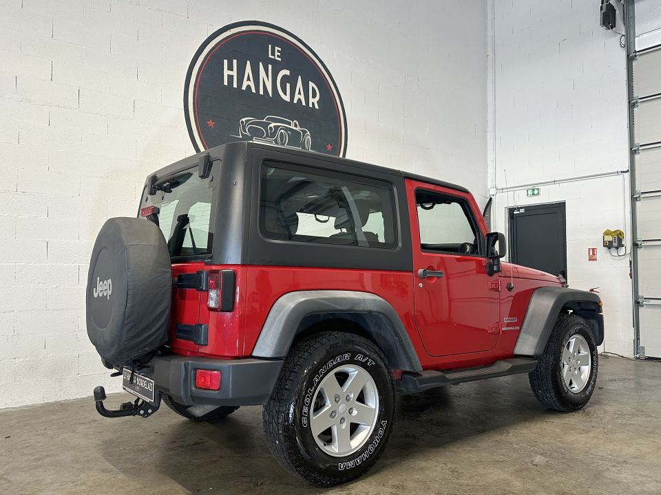JEEP WRANGLER 2.8 CRD 200ch Sport BVM6 - Le Hangar Bordelais - image 19