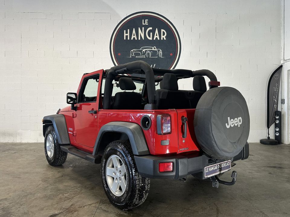 JEEP WRANGLER 2.8 CRD 200ch Sport BVM6 - Le Hangar Bordelais - image 4