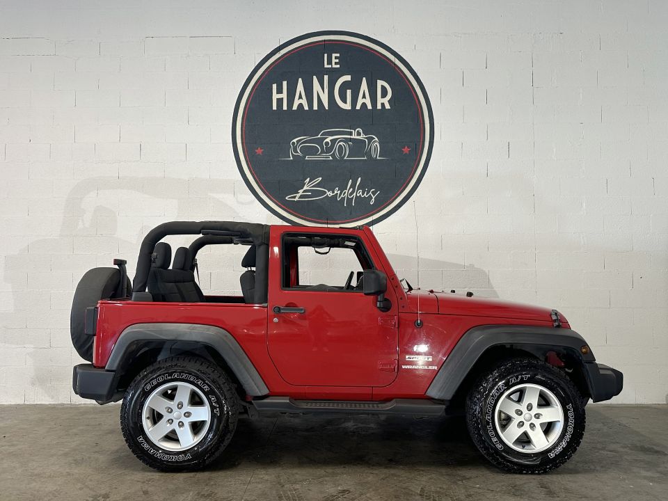JEEP WRANGLER 2.8 CRD 200ch Sport BVM6 - Le Hangar Bordelais - image 10