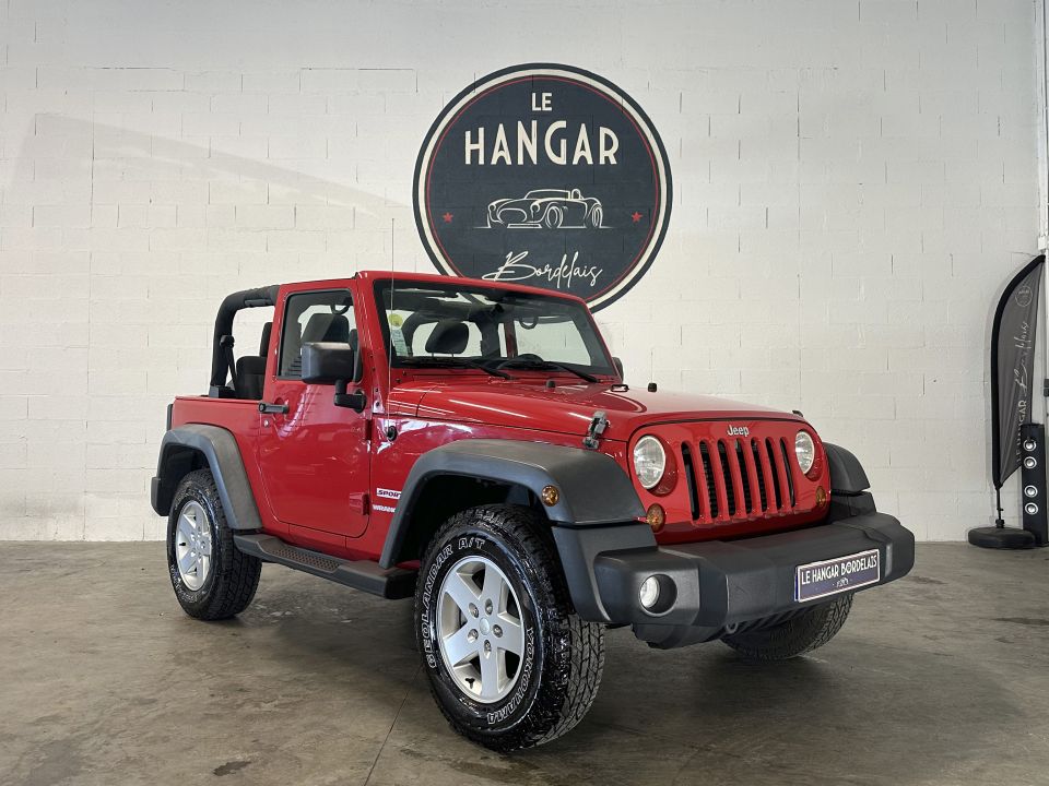 JEEP WRANGLER 2.8 CRD 200ch Sport BVM6 - Le Hangar Bordelais - image 12